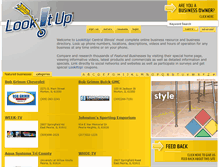 Tablet Screenshot of lookitup.com